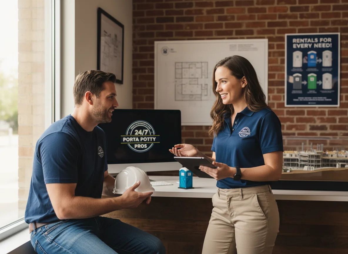 Flushing Toilet Rental Options in New London, NC